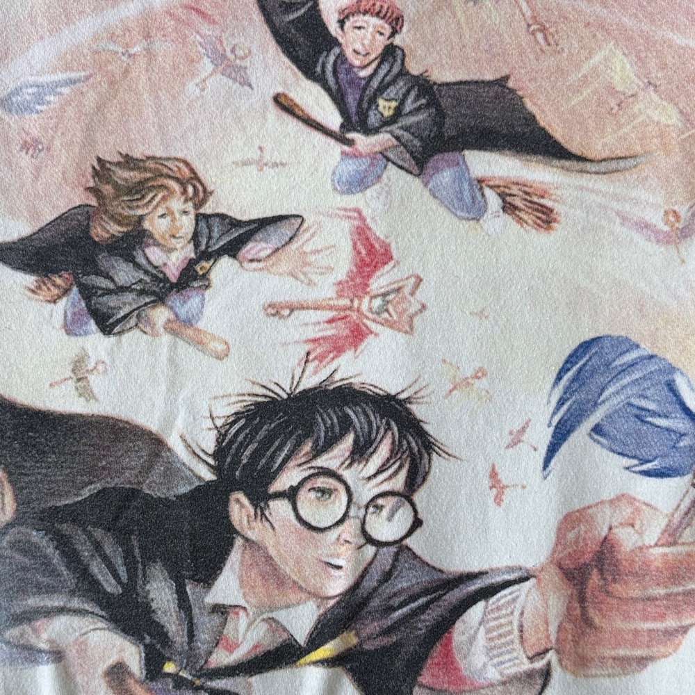 Harry Potter Kids White Wizard Graphic Tee